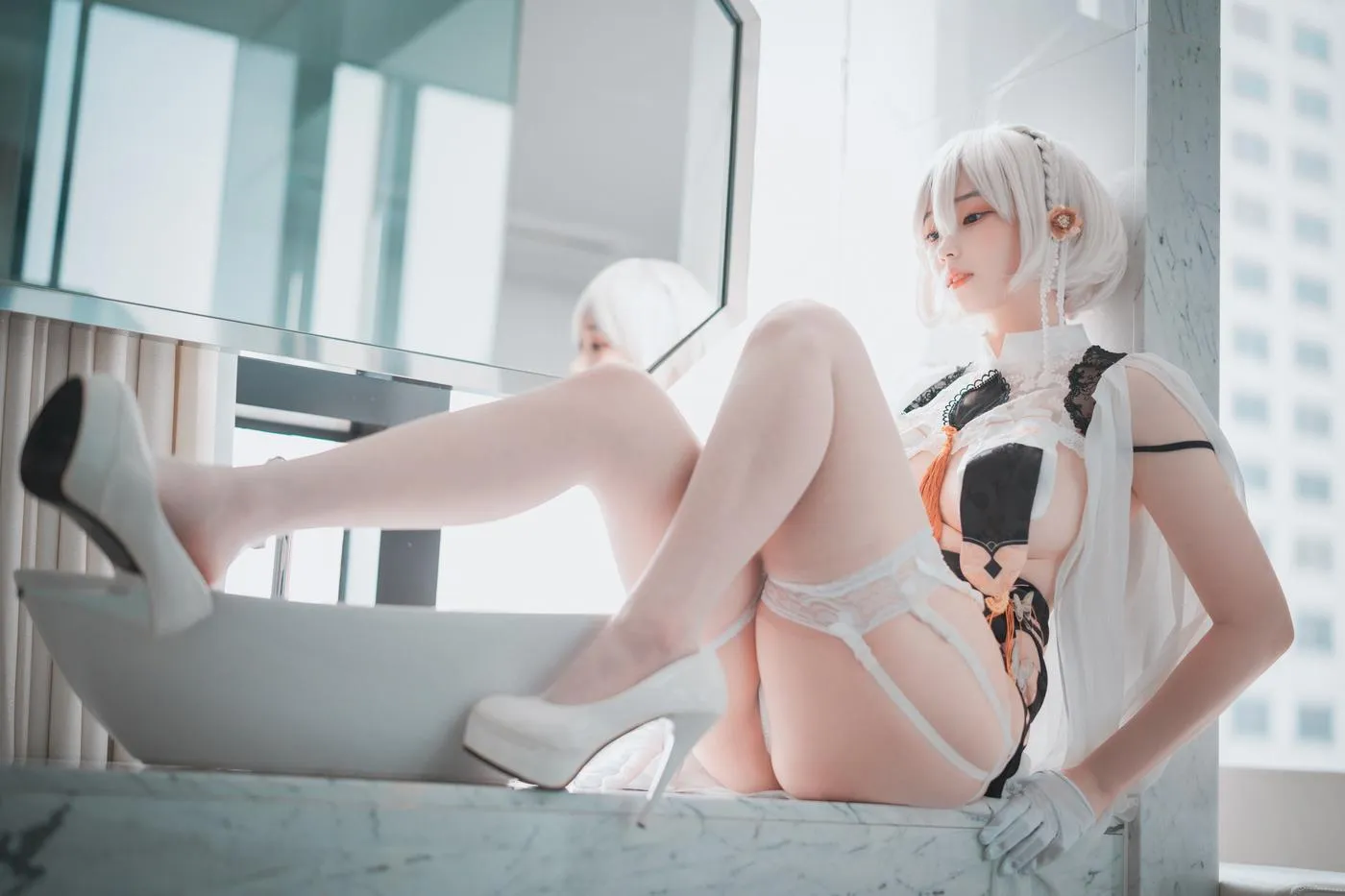 BamBi밤비 – NO.64 [DJAWA] Azur Lane HMS Sirius Azure Horizons [73P]插图3